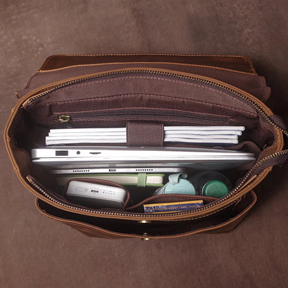 Berliner Leather Backpack - Ethnika-Time