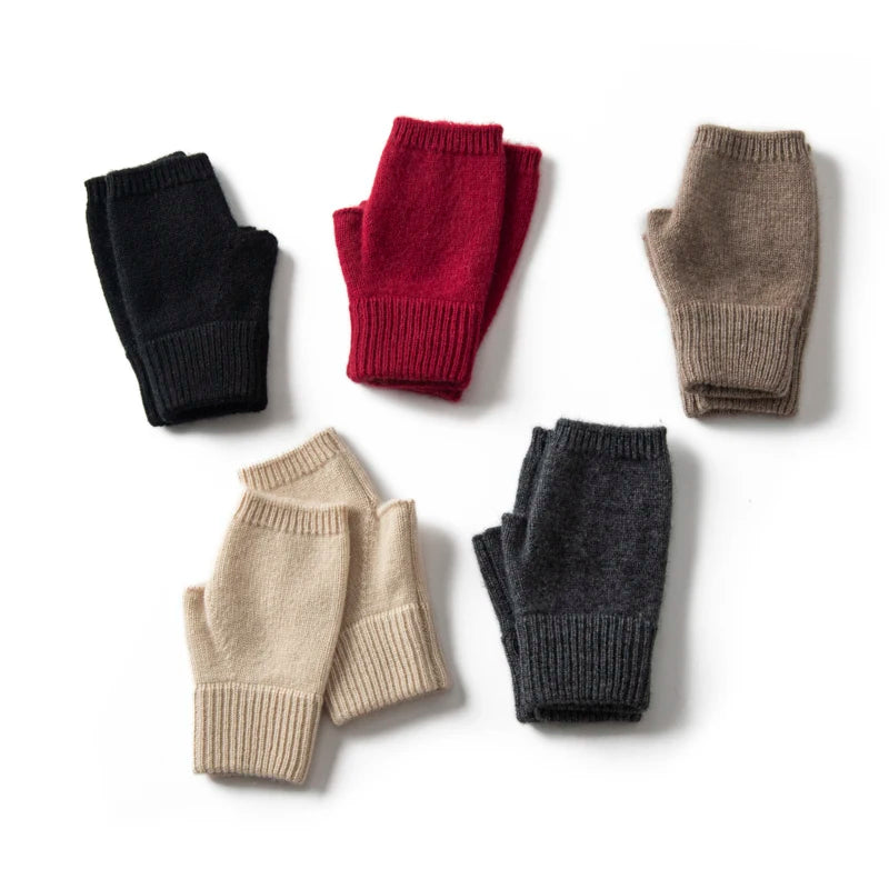 Arctic Aura Cashmere Mitts - Ethnika-Time