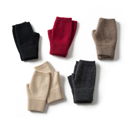 Arctic Aura Cashmere Mitts - Ethnika-Time