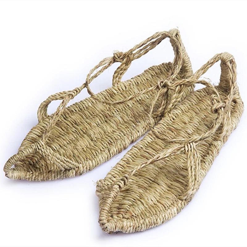 Waraji Japanese Straw Sandals - Ethnika-Time