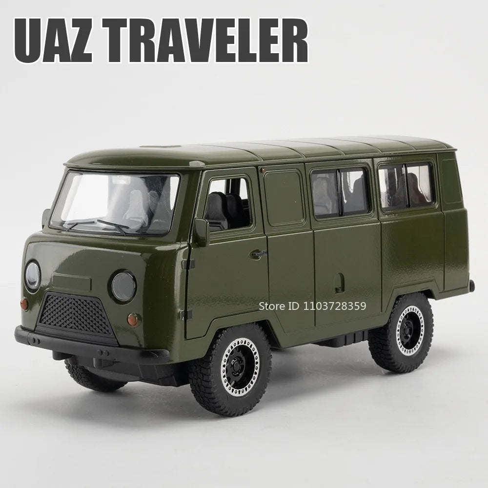 Russian Vehicle UAZ Hunter 1:18 Scale Diecast Model - Ethnika-Time