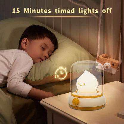 Ghost Flame Dimmable Lamp Halloween - Ethnika-Time