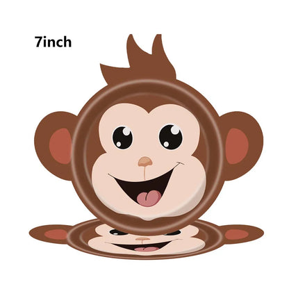 Little Bear Party Birthday Disposable Tableware – Ethnika-Time