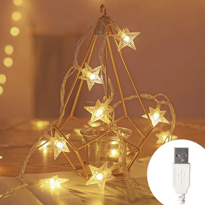 Fairy Chain String Lights Christmas Garden Decoration - Ethnika-Time