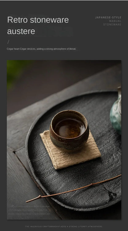 Stone Whisper Japanese Tea Cup - Ethnika-Time