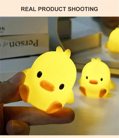Night-Night Baby Duck & Chicken Bedside Children's Lamp - Ethnika-Time