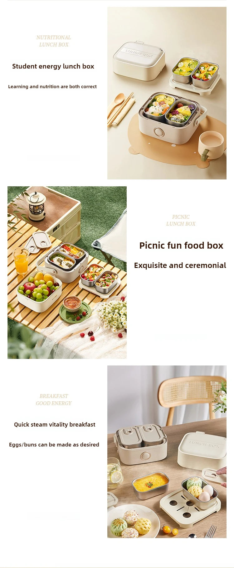 Self-Warming Portable Lunch Box - Ethnika-Time