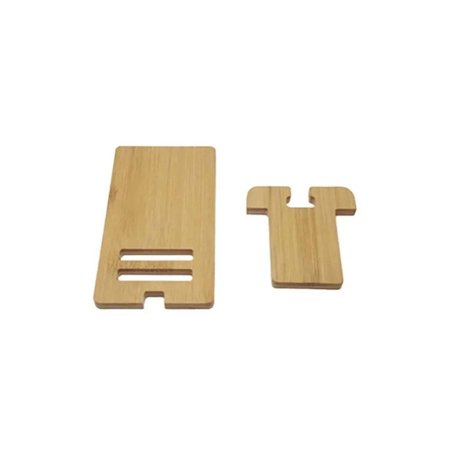 Lazy Bamboo Wooden Phone Holder - Ethnika-Time