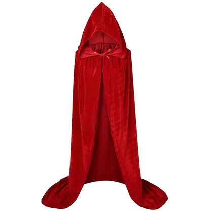 Scary Hooded Sorcerer Cloak Halloween Costume - Ethnika-Time