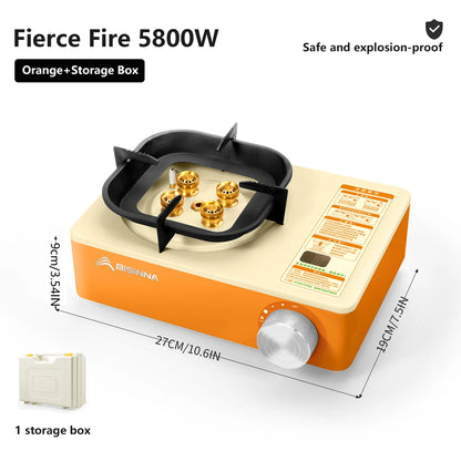 Powerful Portable Camping Gas Stove - Ethnika-Time