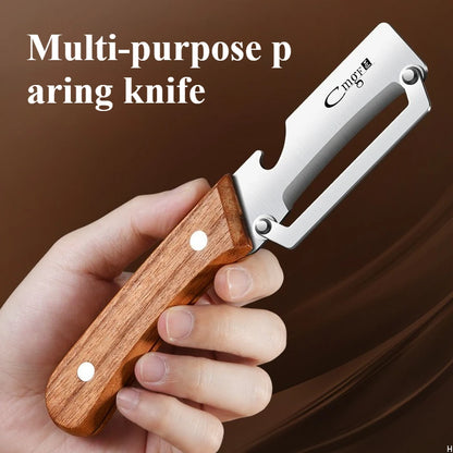 Stainless Steel Fruit & Vegetable Peeler - Ethnika-Time