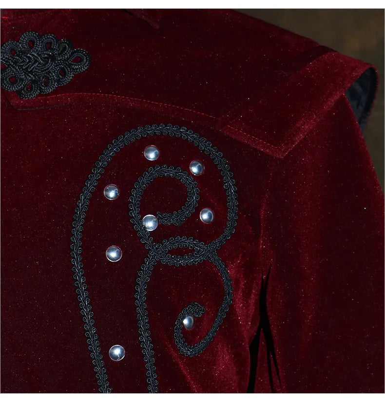 Ravenlord Medieval Gothic Coat Halloween - Ethnika-Time