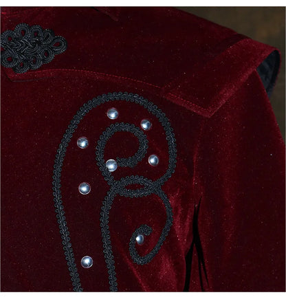 Ravenlord Medieval Gothic Coat Halloween - Ethnika-Time