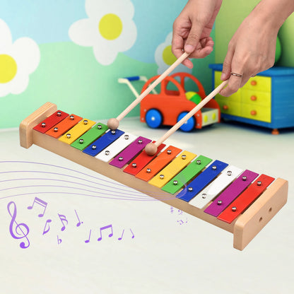 Gloxy Wooden Glockenspiel Xylophone - Ethnika-Time