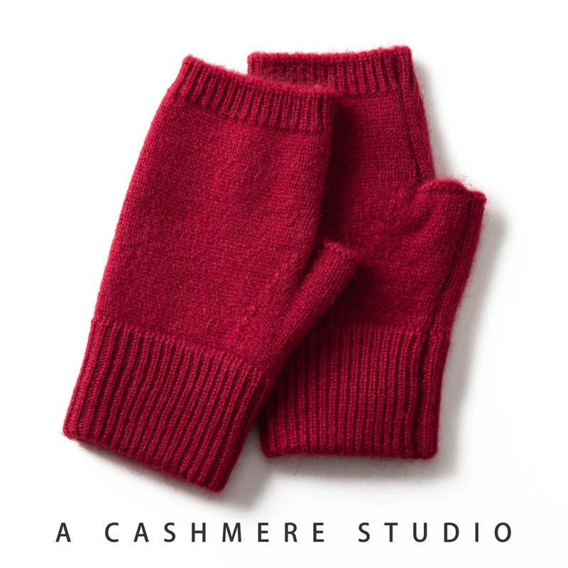 Arctic Aura Cashmere Mitts - Ethnika-Time