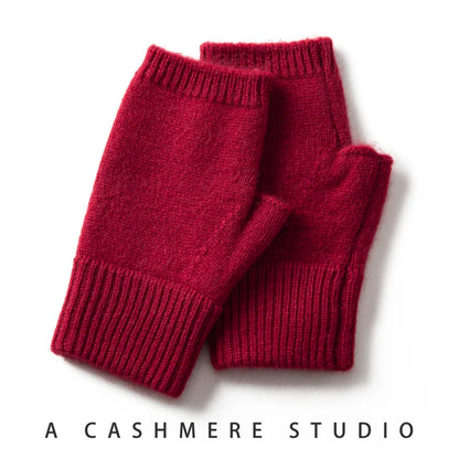 Arctic Aura Cashmere Mitts - Ethnika-Time