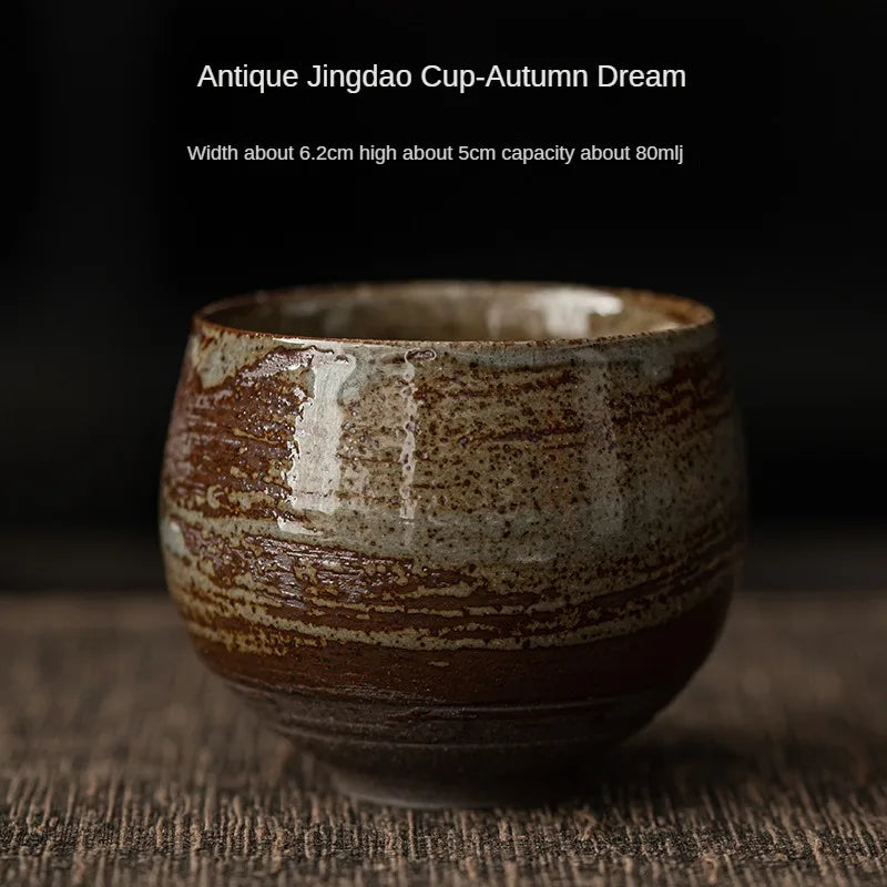 Stone Whisper Japanese Tea Cup - Ethnika-Time