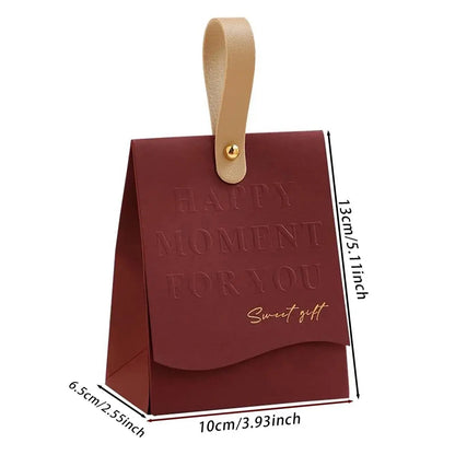 Delicate Gift Portable Leather Box 10 pcs- Ethnika-Time