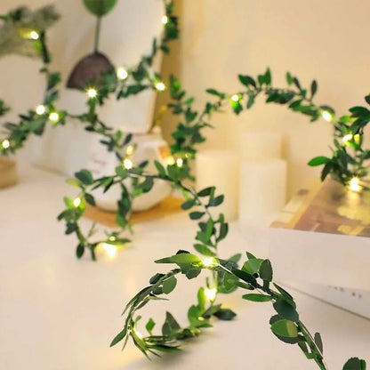 Fairy Leaf String Lights Autumn Christmas Decoration - Ethnika-Time