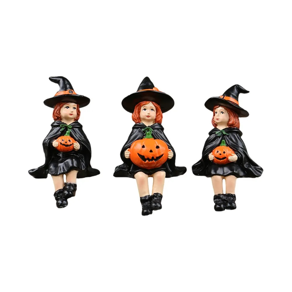 Pumpkin Charm Witch Trio Halloween - Ethnika-Time
