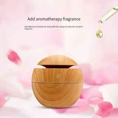 Aroma Haven Wooden Essential Aroma Oil Diffuser - Ethnika-Time