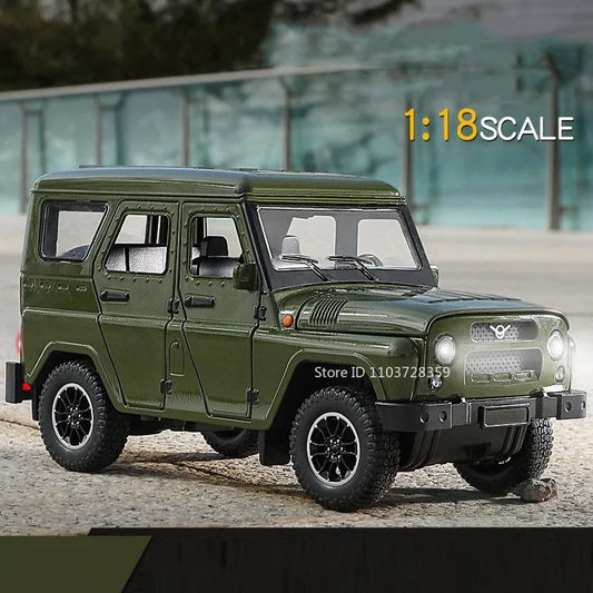 Russian Vehicle UAZ Hunter 1:18 Scale Diecast Model - Ethnika-Time