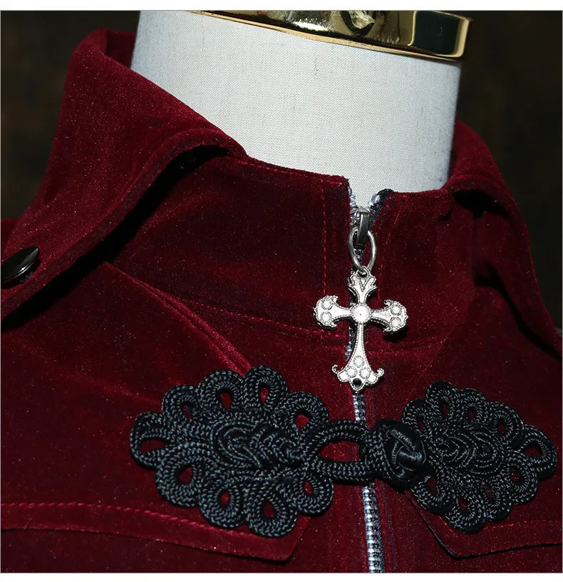 Ravenlord Medieval Gothic Coat Halloween - Ethnika-Time