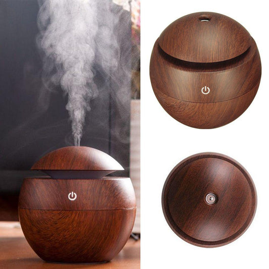 Aroma Haven Wooden Essential Aroma Oil Diffuser - Ethnika-Time