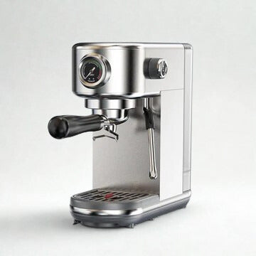 New Yorker Black Coffee Semi Automatic Espresso Coffee Machine - Ethnika-Time