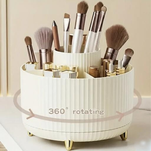 360° Rotating Makeup Brush Holder - Ethnika-Time