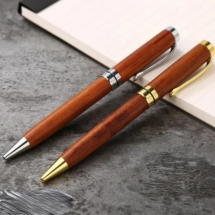 Timber Script Wooden Fountain Pen - Ethnika-Time